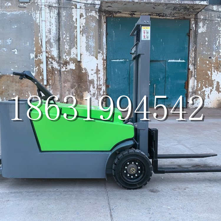 保山市小型电动叉车1吨2吨步行站驾式电瓶堆高充电装卸车液压升降车铲车